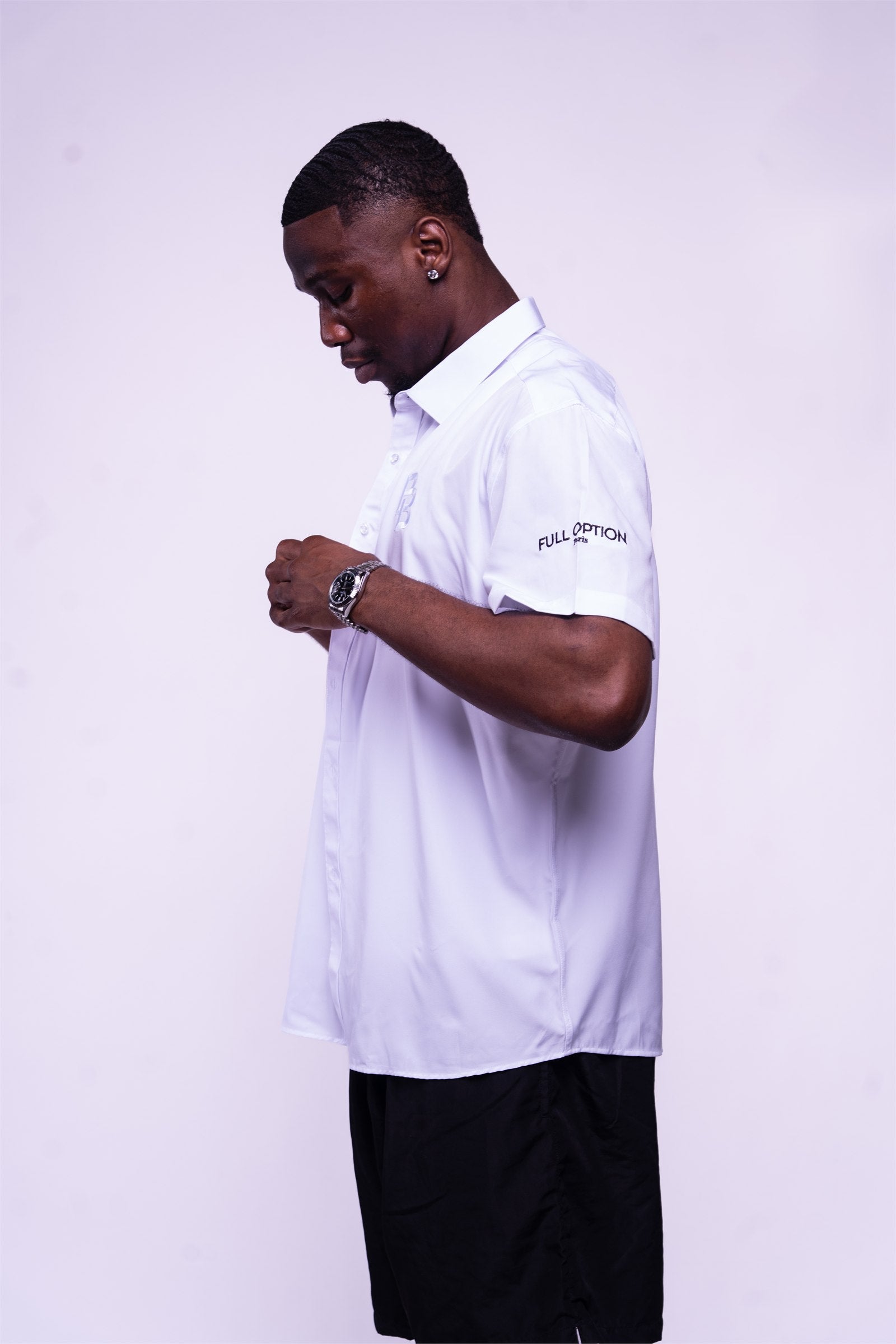 Chemise manches courtes (2 coloris)