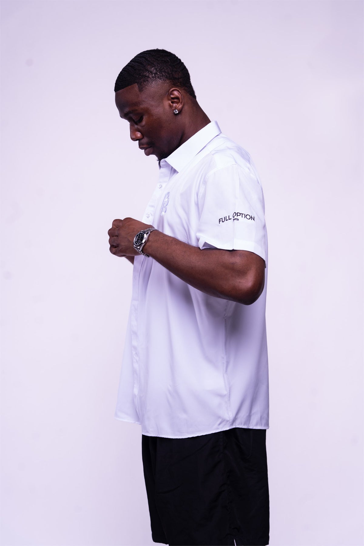 Chemise manches courtes (2 coloris)